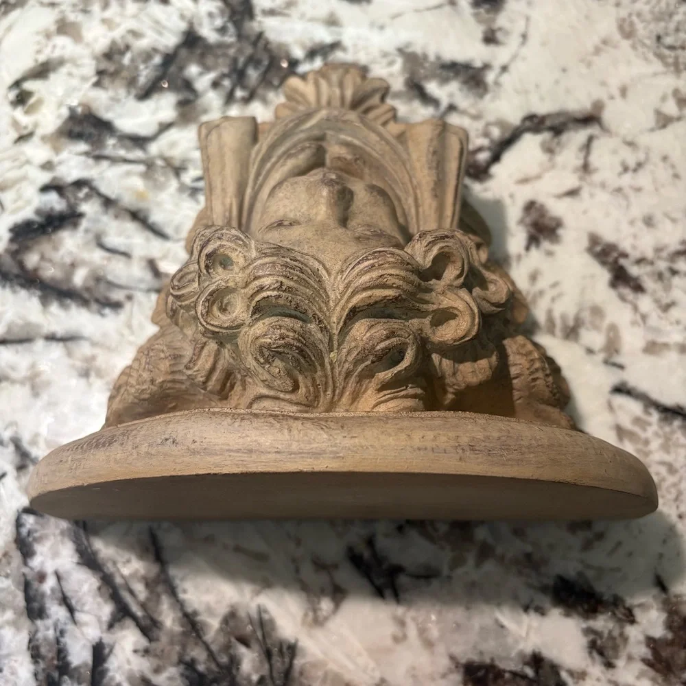 Angel Cherub Wall Shelf French Country Cottagecore Old World European Decor